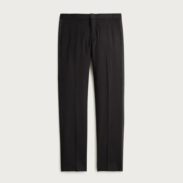 Ludlow Slim-fit tuxedo pant in Italian wool