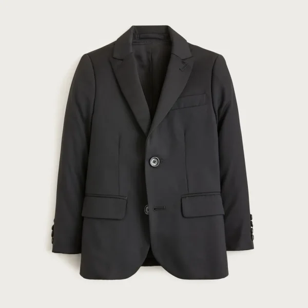 Boys’ Ludlow peak-lapel tuxedo jacket in Italian wool