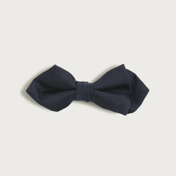Kids’ silk bow tie in stripe