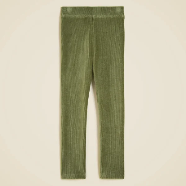 Girls’ stretch cozy cord leggings