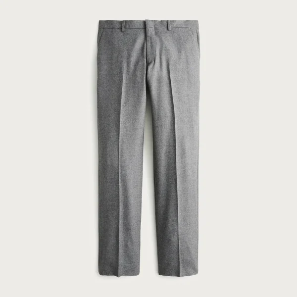 Ludlow Slim-fit suit pant in English cotton-wool blend