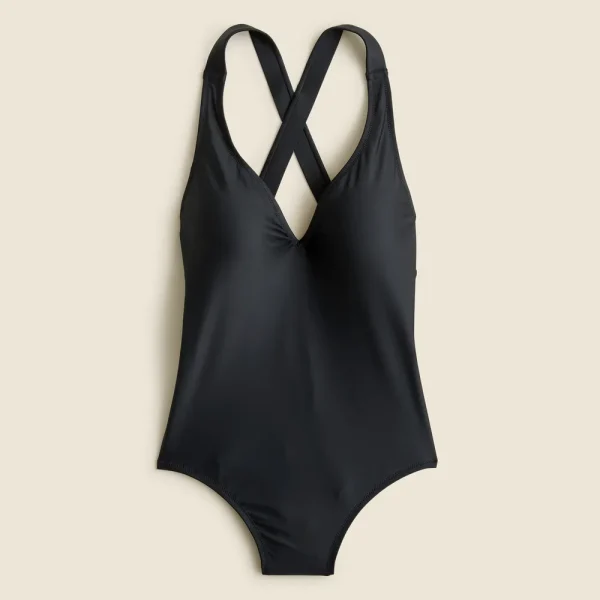 High-support cross-back one-piece
