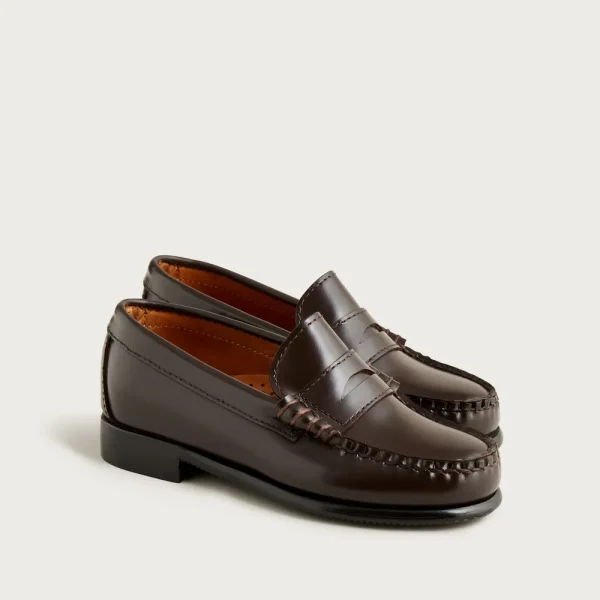 Kids’ Camden loafers in leather