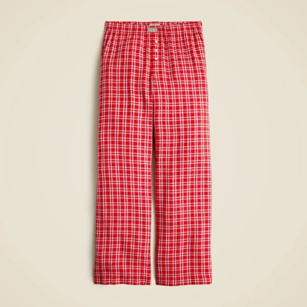 Flannel pajama pant in tartan