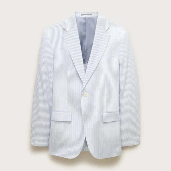 Crosby Classic-fit suit jacket in Portuguese cotton oxford