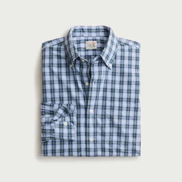 Secret Wash cotton poplin shirt