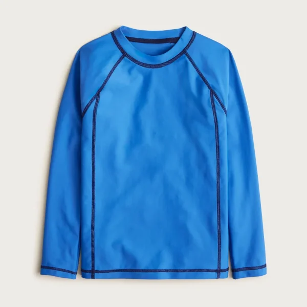 Kids’ baseball rash guard