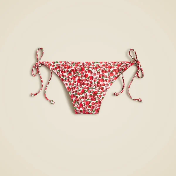 String hipster bikini bottom in Liberty® Eliza’s Red fabric