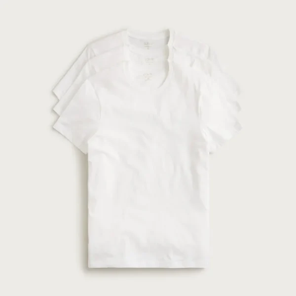 Crewneck undershirts three-pack