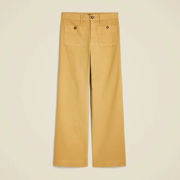 Sailor slim wide-leg chino pant