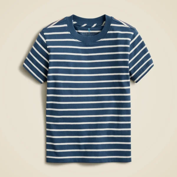 Kids’ crewneck T-shirt in stripe