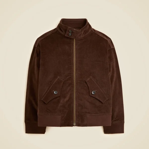 Kids’ Harrington jacket in corduroy