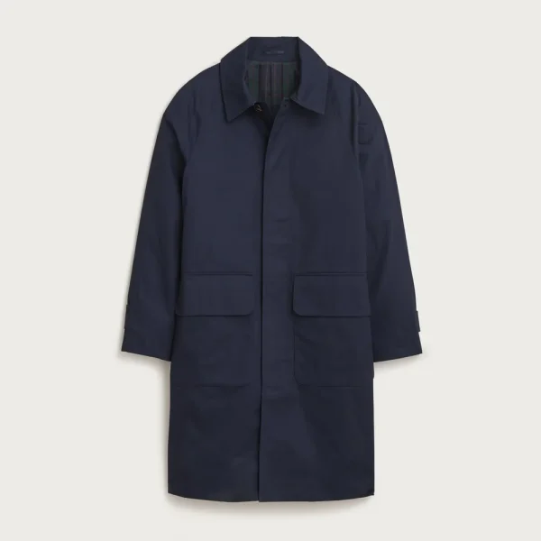 Rivington car coat in water-resistant cotton twill