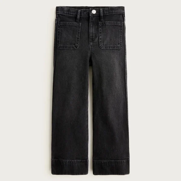 Girls’ Sailor stretch denim trouser