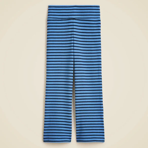 Girls’ everyday flare leggings in vintage rib