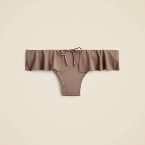 Maryam Nassir Zadeh X J.Crew ruffle bow-tie bikini bottom