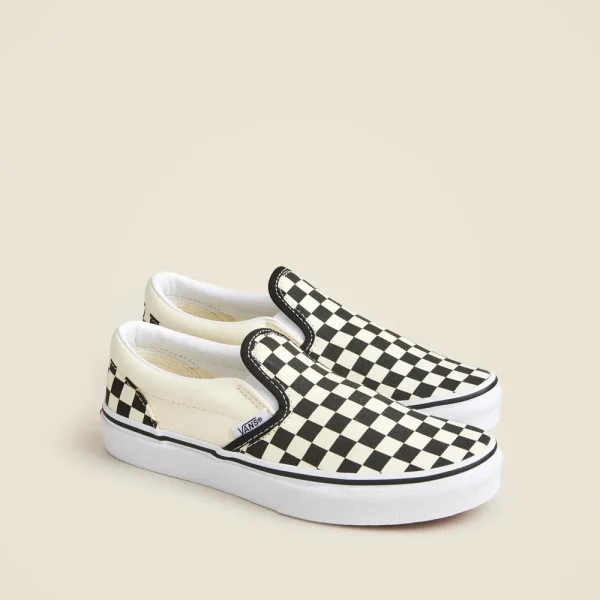 Vans® kids’ classic slip-on sneakers in checkerboard