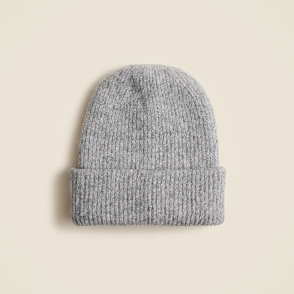 Plaited beanie in Supersoft yarn