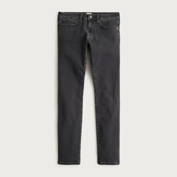 484 Slim-fit stretch jean in dark charcoal wash