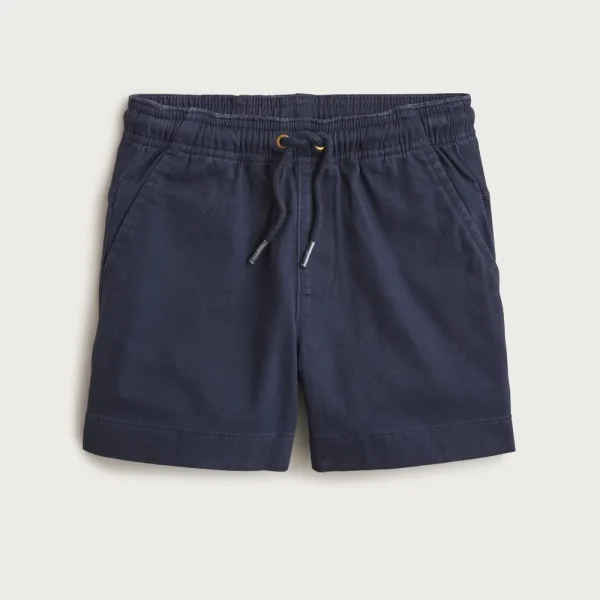 Boys’ pull-on short in stretch chino