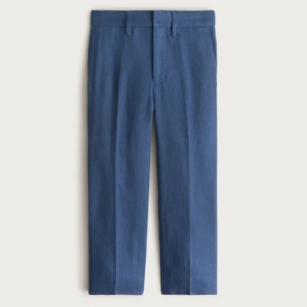 Boys’ Ludlow unstructured suit pant in linen