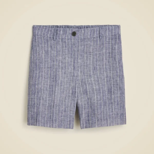 6″ Harbor short in striped linen