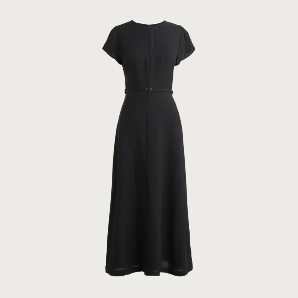 Mathilde dress in luster canvas