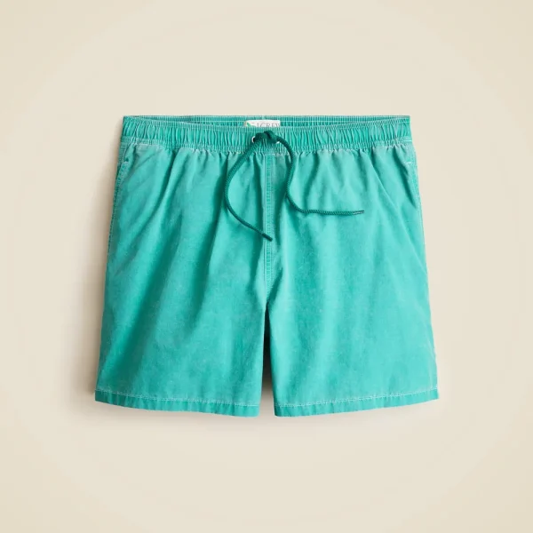 5″ pigment-dyed swim trunk