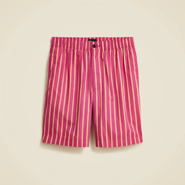 8″ Relaxed cotton poplin short
