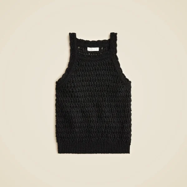 Montauk crochet tank top