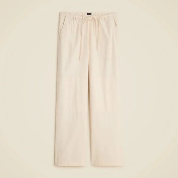 Relaxed utility pant in cotton blend