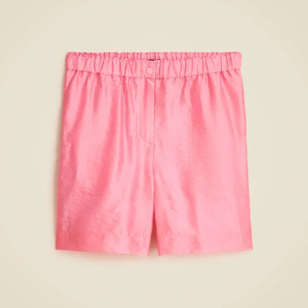 Summerweight nylon short with removable lining