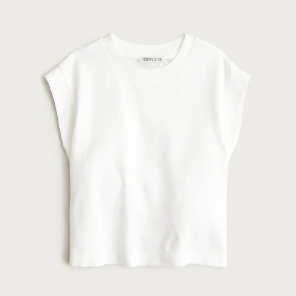 Girls’ garment-dyed muscle tank top