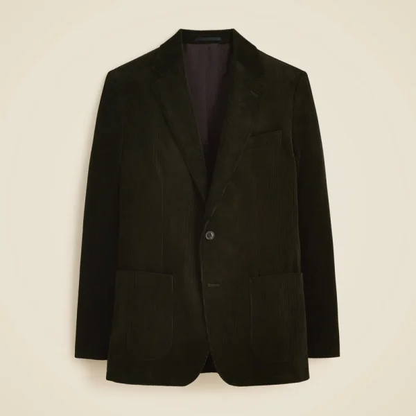 Crosby Classic-fit suit jacket in Italian corduroy