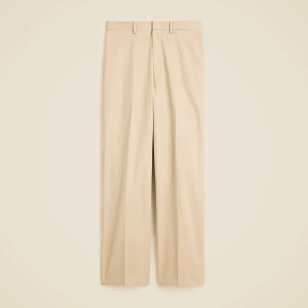 Relaxed-fit trouser in Italian cotton chino