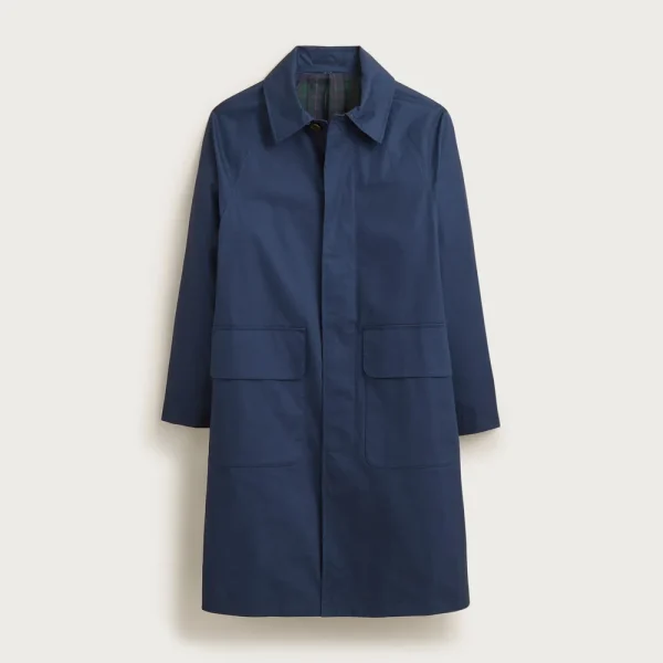 Rivington car coat in water-resistant cotton twill