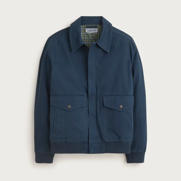 Wallace & Barnes flight jacket in cotton chino
