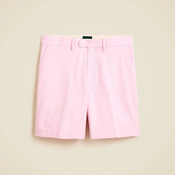 8″ dress short in stretch cotton blend