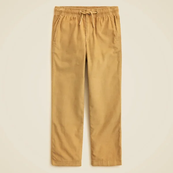 Boys’ Pier pant in lightweight corduroy