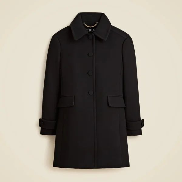 Salon coat in Italian double-cloth