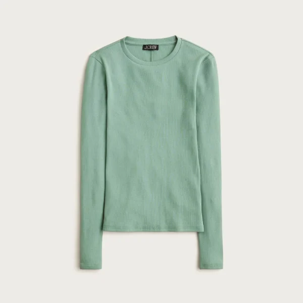 Perfect rib long-sleeve T-shirt