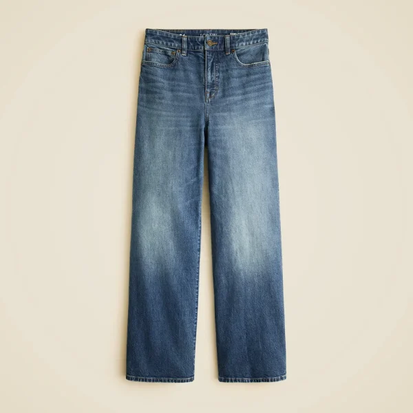 Curvy slim-wide jean