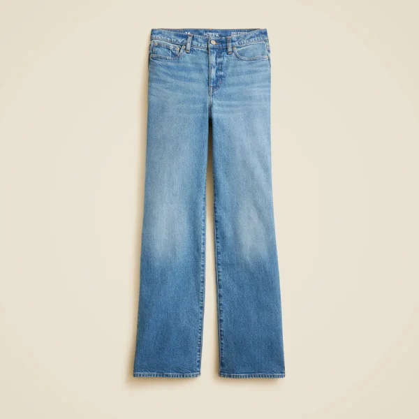 Full-length slim-wide jean