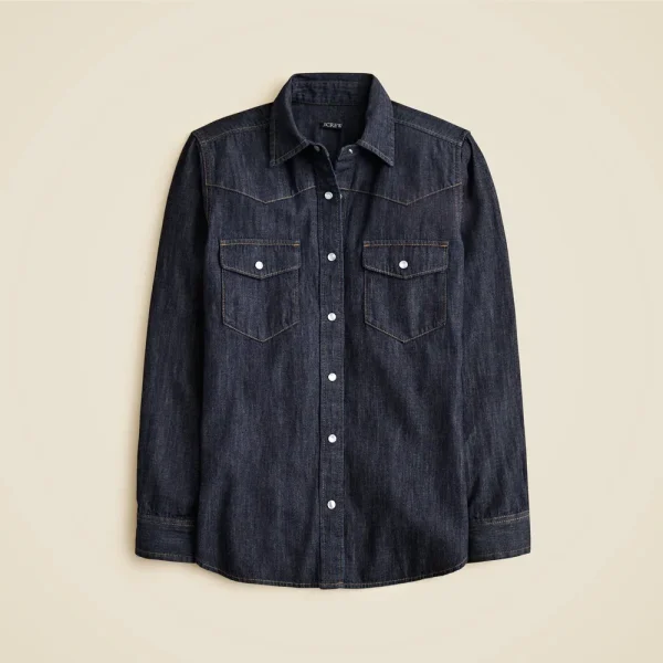 Jules western shirt in denim