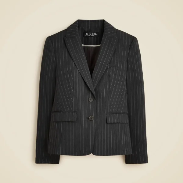 École blazer in Italian gauzy wool blend