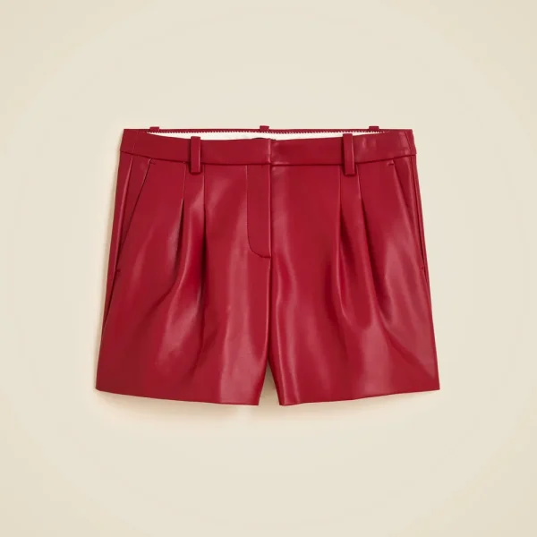 Lucia short in faux leather