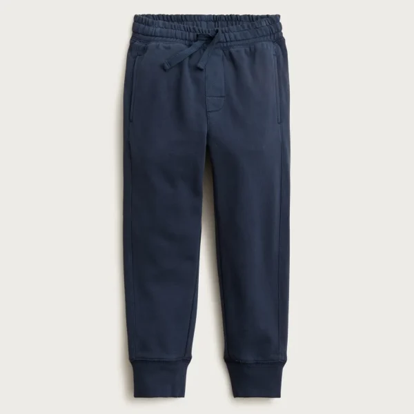Kids’ slim-slouchy jogger pant in terry