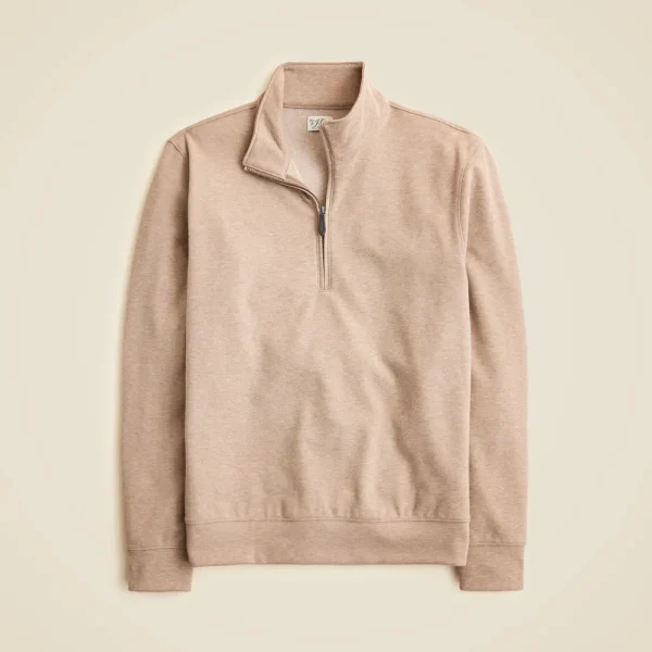 Seaboard soft-knit quarter-zip pullover