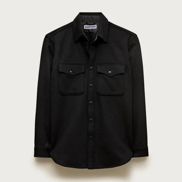 Wallace & Barnes CPO shirt in wool blend