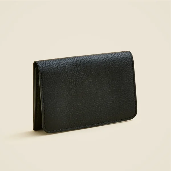 Leather billfold cardholder